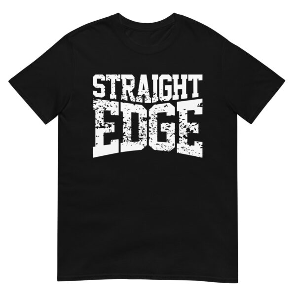 Straight Edge Distressed Unisex T-Shirt